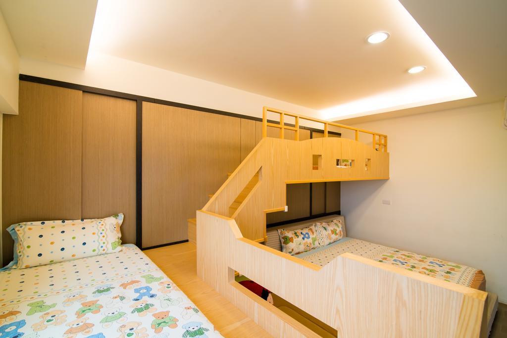 宜人生活溜滑梯親子民宿 Easylife B&B Tungsan Szoba fotó